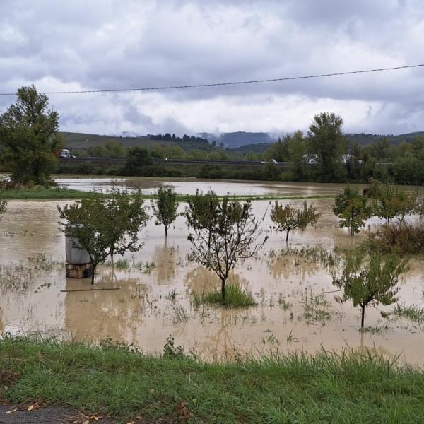 Maltempo in Umbria, piogge torrenziali soprattutto nell’orvietano