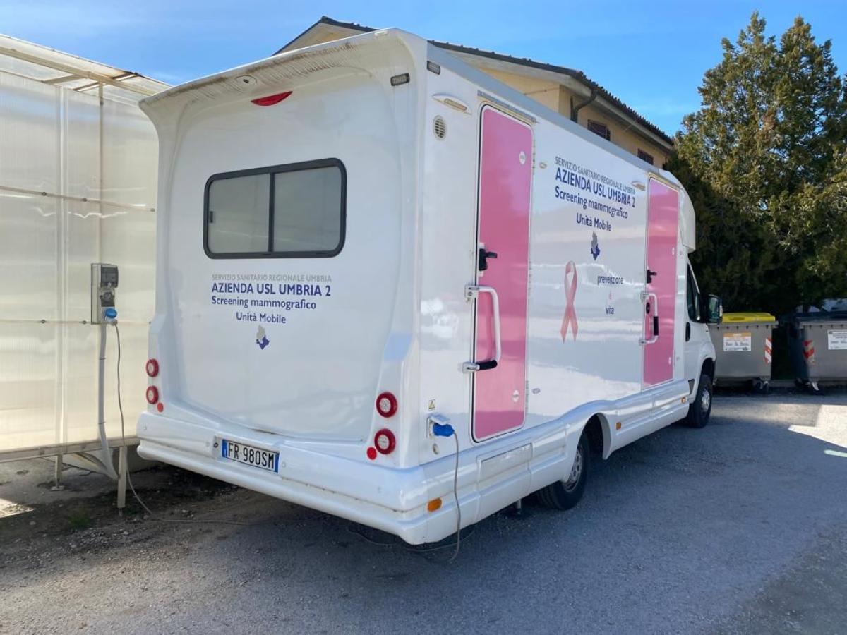 Norcia, un mammografo mobile per la Valnerina: al via la campagna di screening