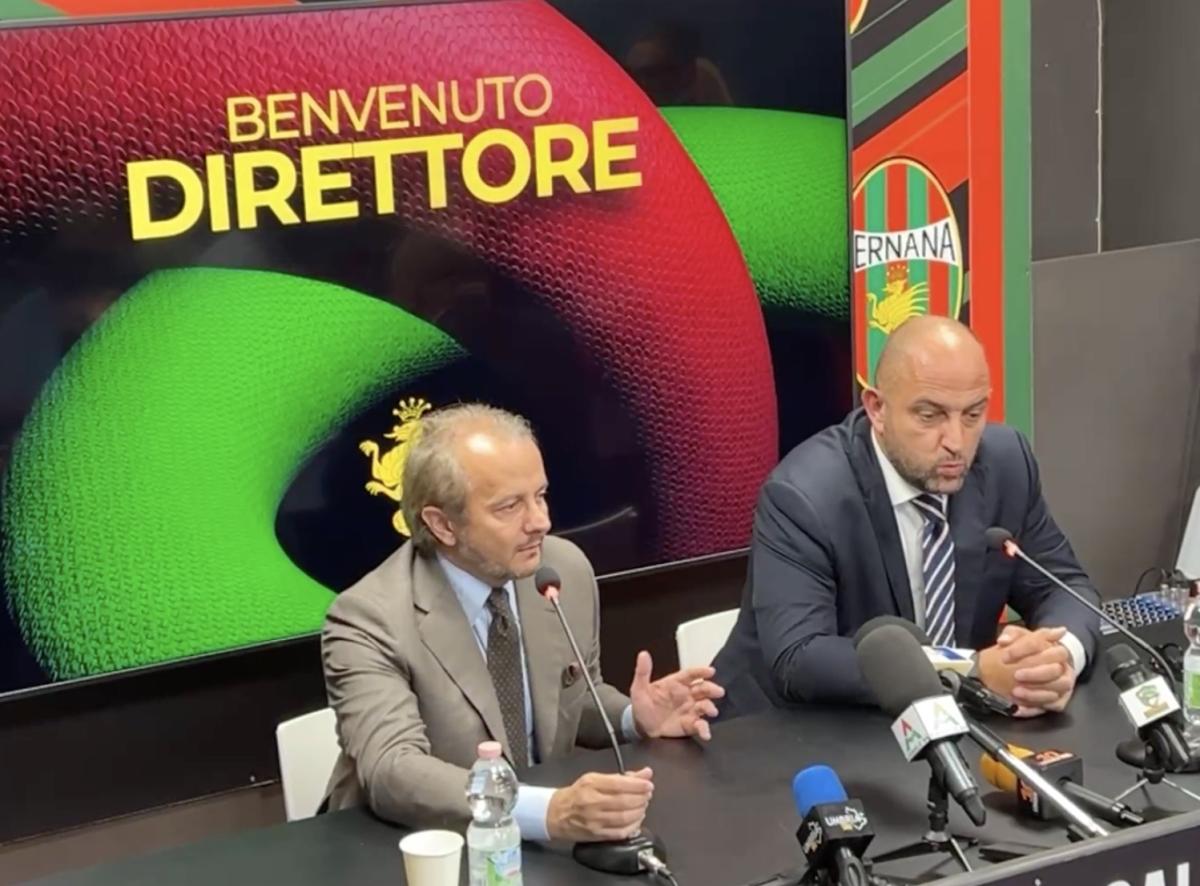 Ternana, il DG Foresti si presenta: “Ecco il mio calcio sostenibile”