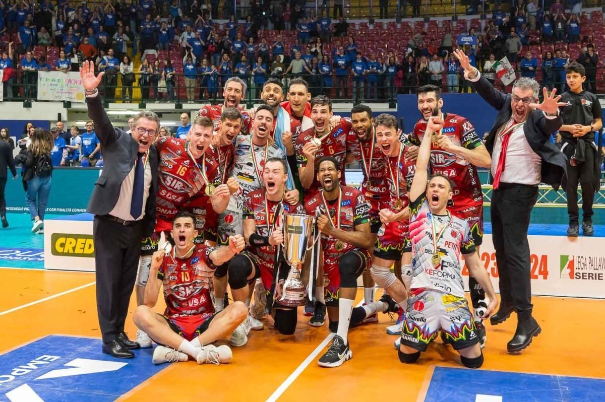 Superlega, la Vir Susa Vim Perugia è campione d’Italia! Agabiti: “L’Umbria vola in alto”