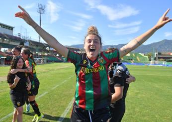 Ternana Women- Res Roma 2-1, rossoverdi inarrestabili: l’analisi