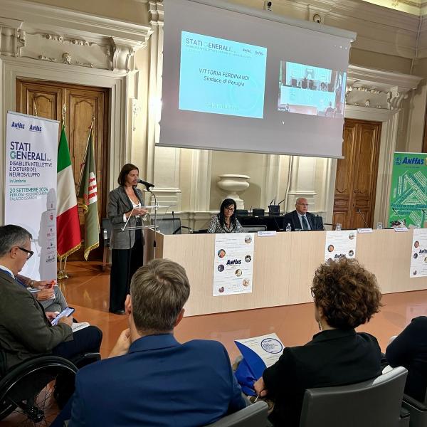 Stati generali sulle disabilità intellettive a Perugia, sindaca Vittoria Ferdinandi: “La sfida è culturale”