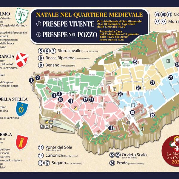 Natale a Orvieto entra nel vivo con il Circuito dei Presepi: il programma