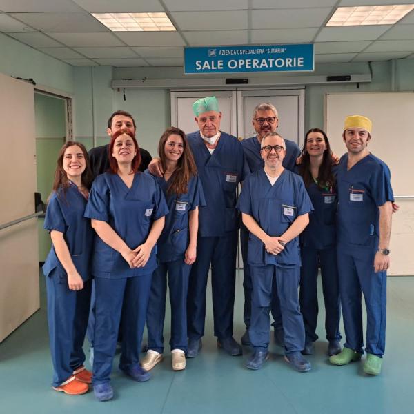 Terni, intervento dell’Aortic Team del Santa Maria su un 72enne