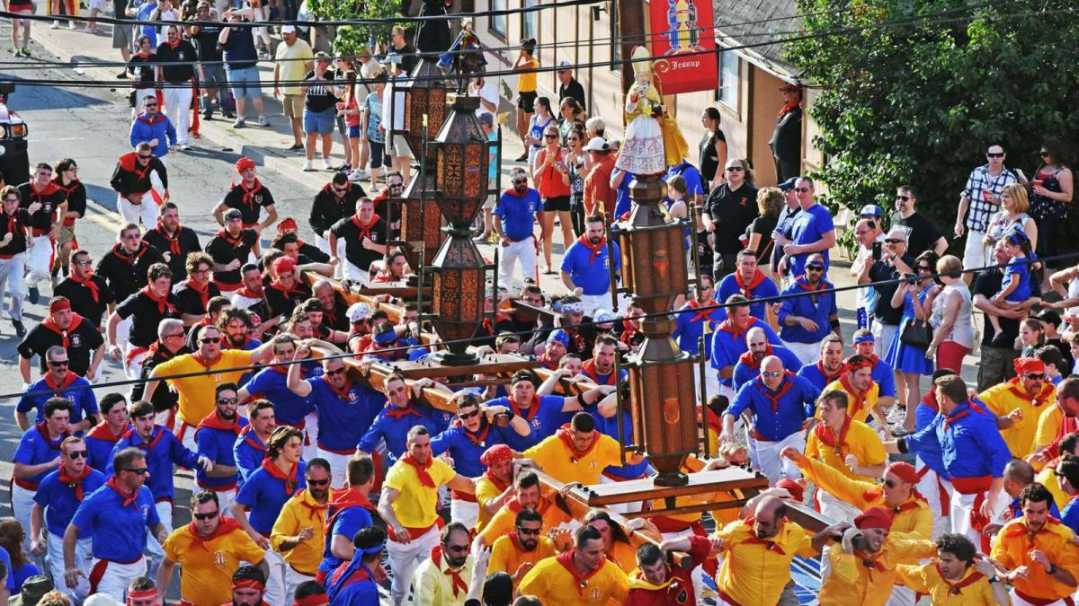 A Jessup, in Pennsylvania U.S.A., celebrata la Festa dei Ceri dai discendenti degli emigrati di Gubbio tra l’800 e i primi del ‘900