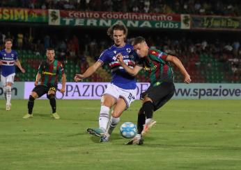 Live / Sampdoria-Ternana 4-1, il gol del pareggio di Pereiro illude le Fere, la tripletta di De Luca e il gol di Stojanovic schiantano i rossoverdi