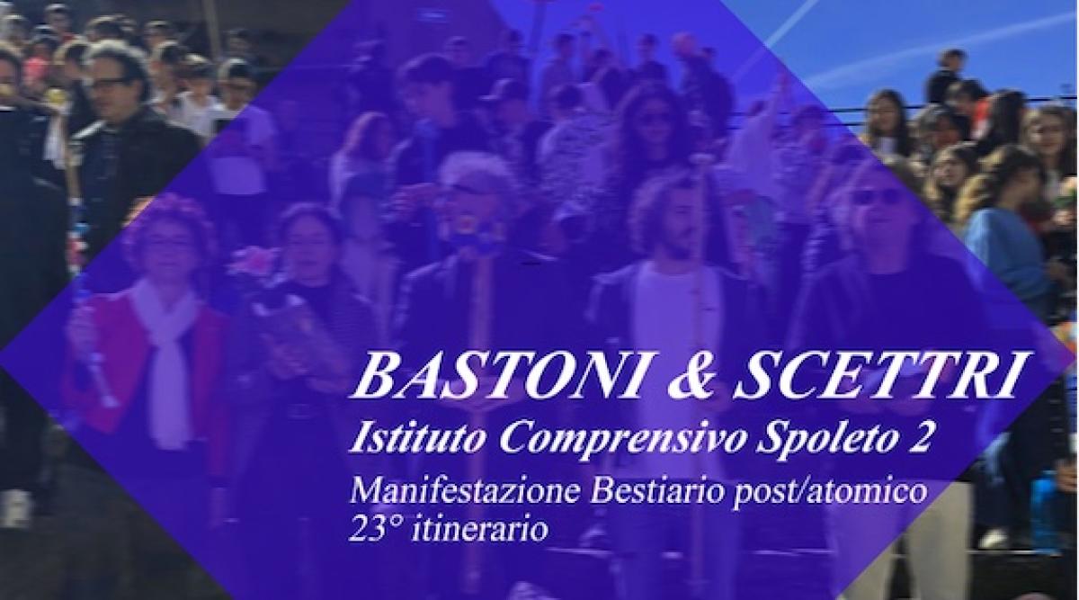 “Bastoni & Scettri”: Palazzo Collicola ospita 360 manufatti degli alunni dell’istituto Comprensivo Spoleto 2