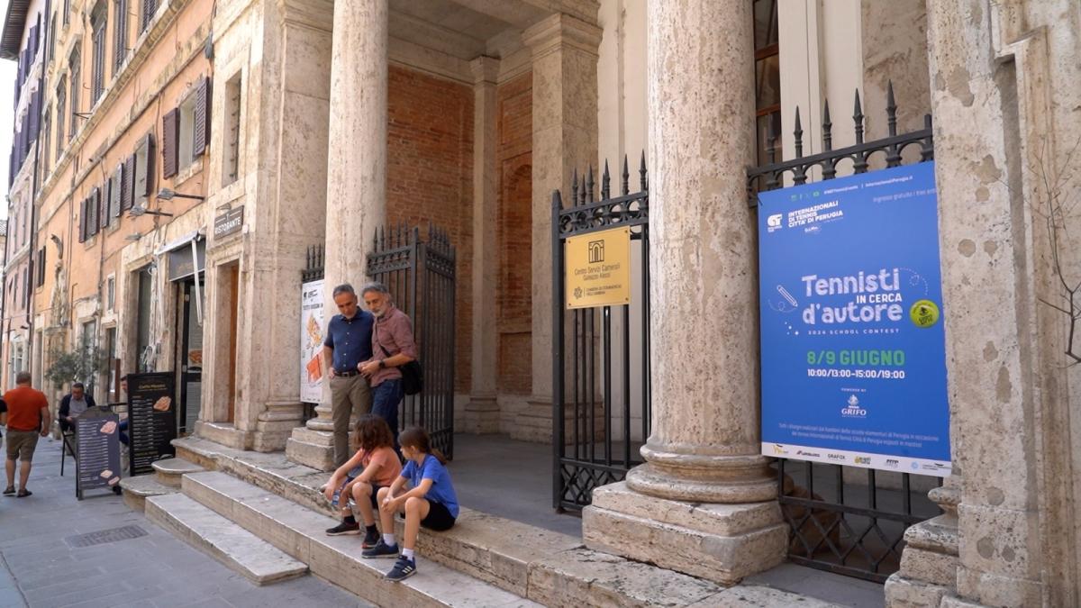 Internazionali di Tennis a Perugia, protagonisti anche gli studenti delle primarie grazie al contest “Tennisti in cerca d’autore”