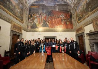 Bartoccini Fortinfissi Perugia vola in A1: premiata a Palazzo dei Priori