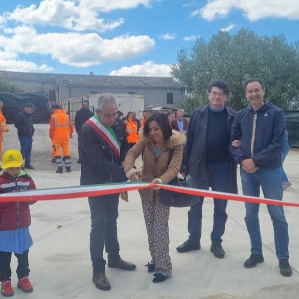 Rifiuti: inaugurata la nuova area di trasbordo a Calvi dell’Umbria