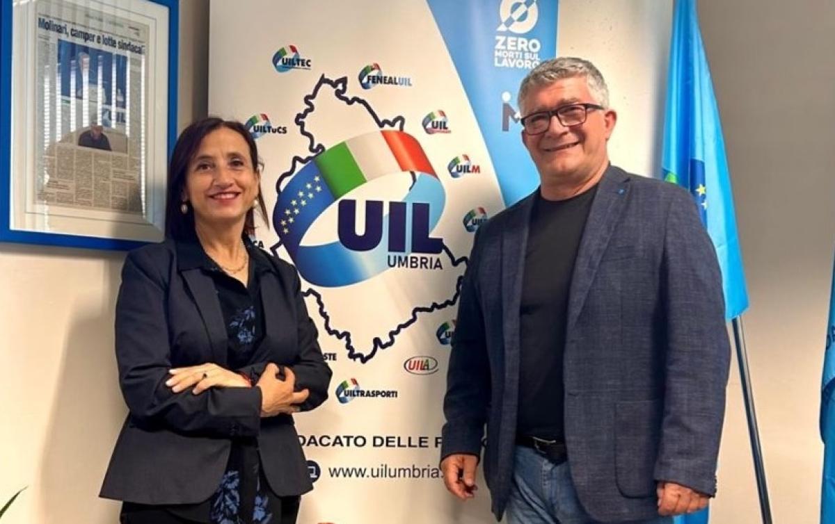 UIL Umbria, continua l’impegno contro incidenti e  morti sul lavoro. Incontri bilaterali con INPS e INAIL