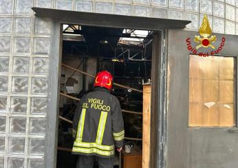 Amelia, incendio al laboratorio artigianale: le dinamiche