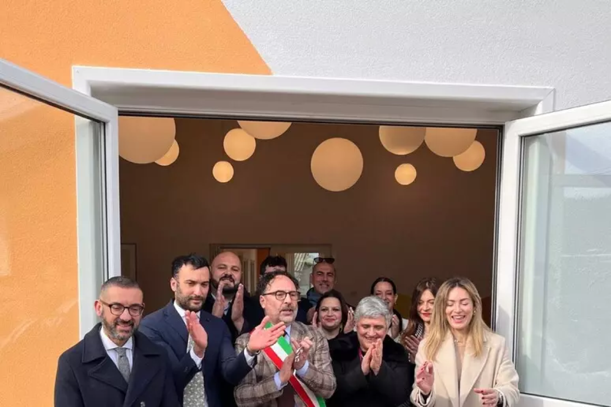 Calzolaro: inaugurata la nuova scuola dell’infanzia, un’opera fondamentale per il territorio