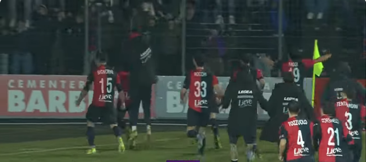 Gubbio, nelle ultime cinque gare 7 punti e sempre in gol