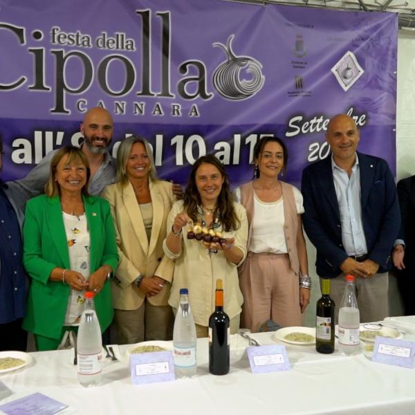 Festa della Cipolla di Cannara: alla cena inaugurale anche la ministra per le Disabilità, Alessandra Locatelli