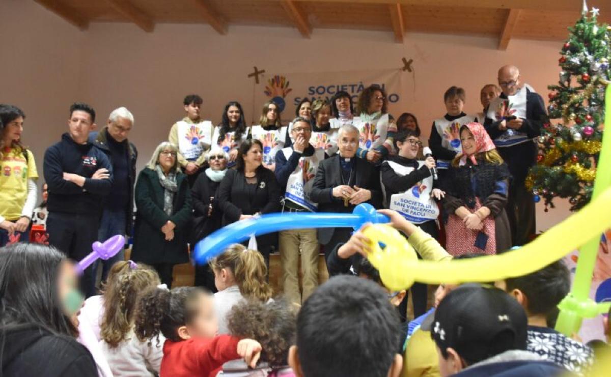 A Terni oltre 200 persone per la festa della Befana della San Vincenzo de’ Paoli