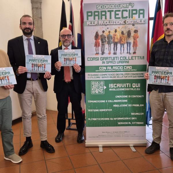 Competenze digitali, a Perugia corsi gratuiti per 500 disoccupati