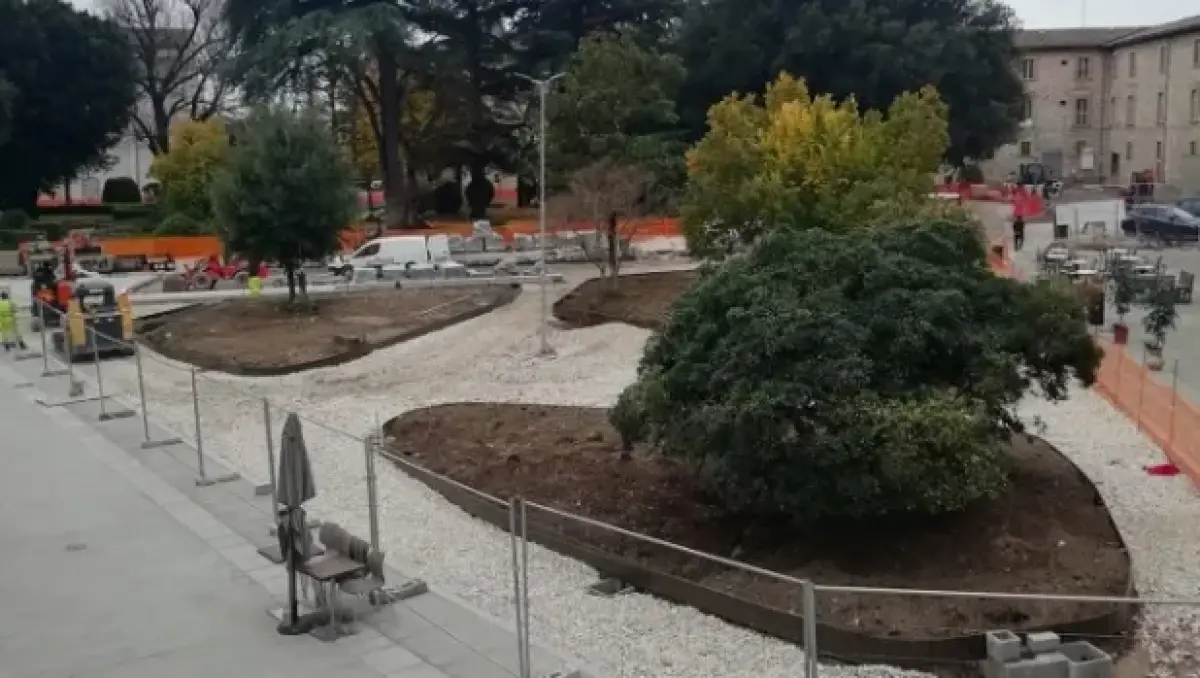 Gubbio: accese controversie sulla riqualificazione dei Giardini Piccoli e di Piazza 40 Martiri