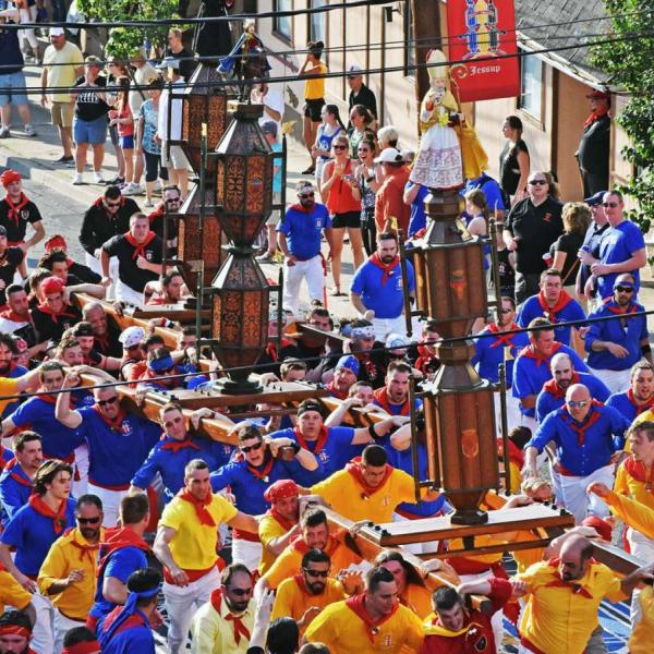 A Jessup, in Pennsylvania U.S.A., celebrata la Festa dei Ceri dai discendenti degli emigrati di Gubbio tra l’800 e i primi del ‘900