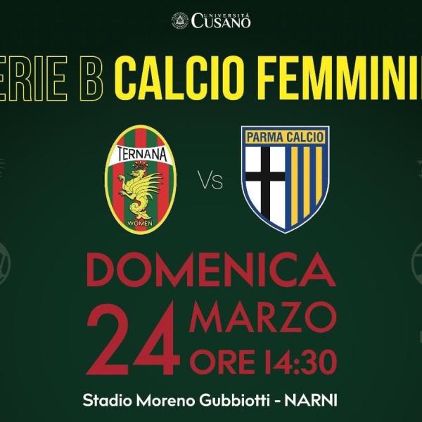 La Ternana Women chiama a raccolta i suoi tifosi in vista del big match di domenica contro il Parma