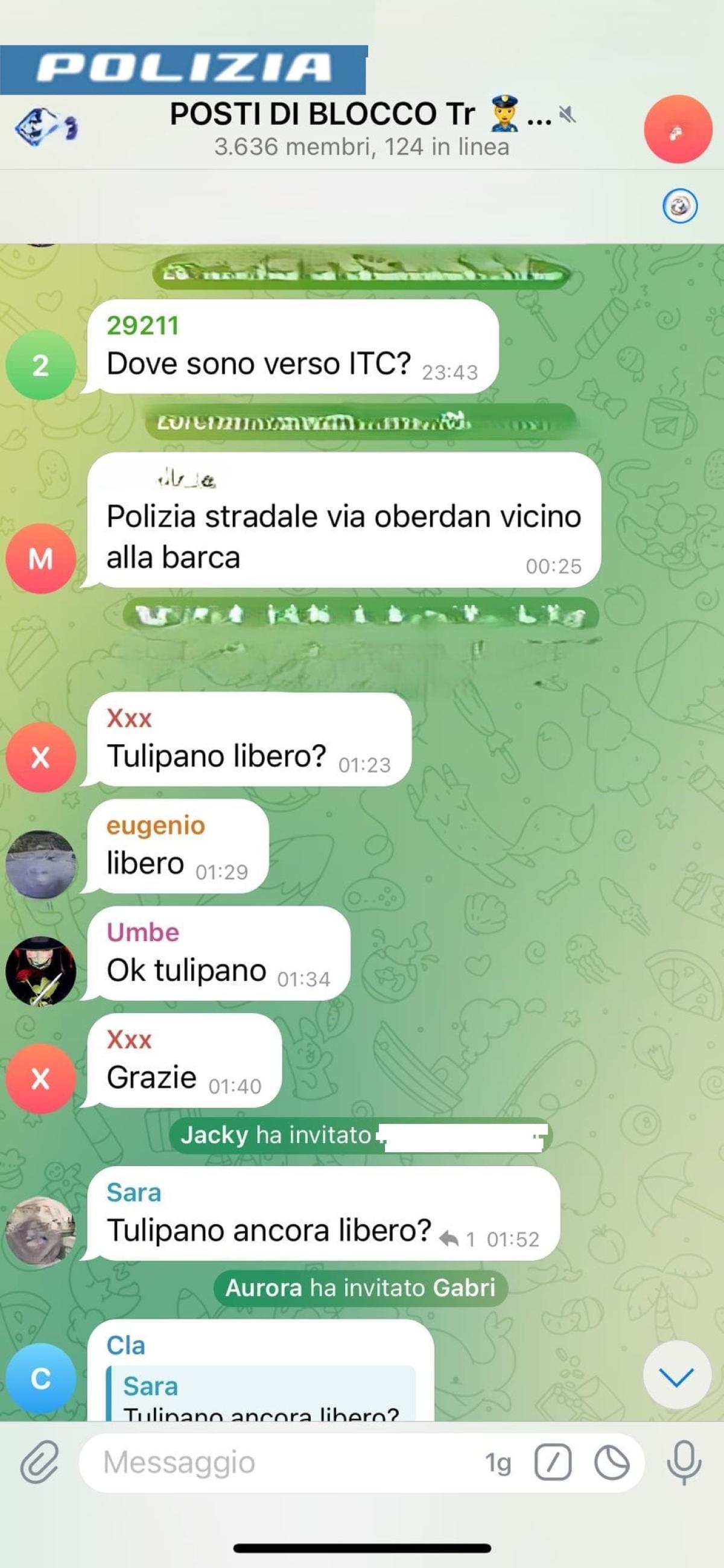 Terni, chat segreta per segnalare i controlli stradali: la Polizia chiude il gruppo Telegram