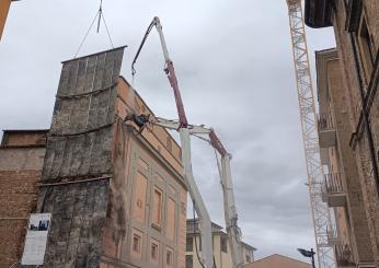 Al via la demolizione del teatro Verdi a Terni, ecco tutti i particolari