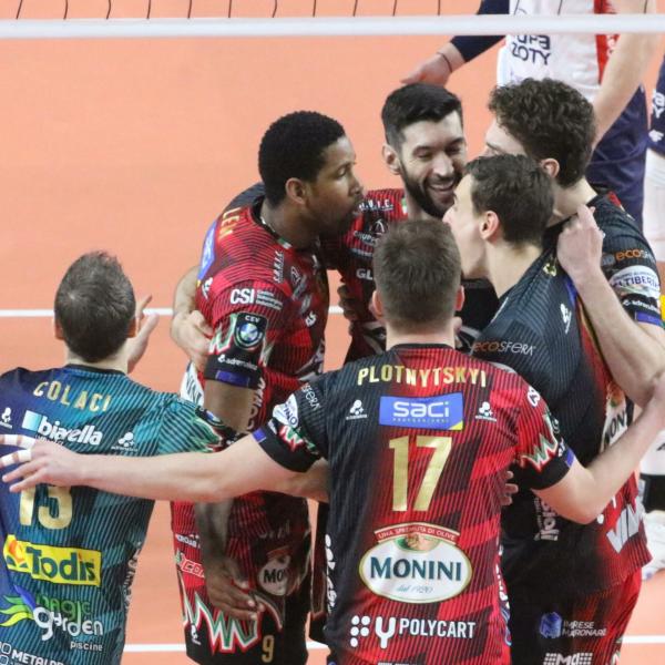 La Sir Volley Perugia cerca il bis nella seconda gara della semifinale scudetto contro l’Allianz Milano