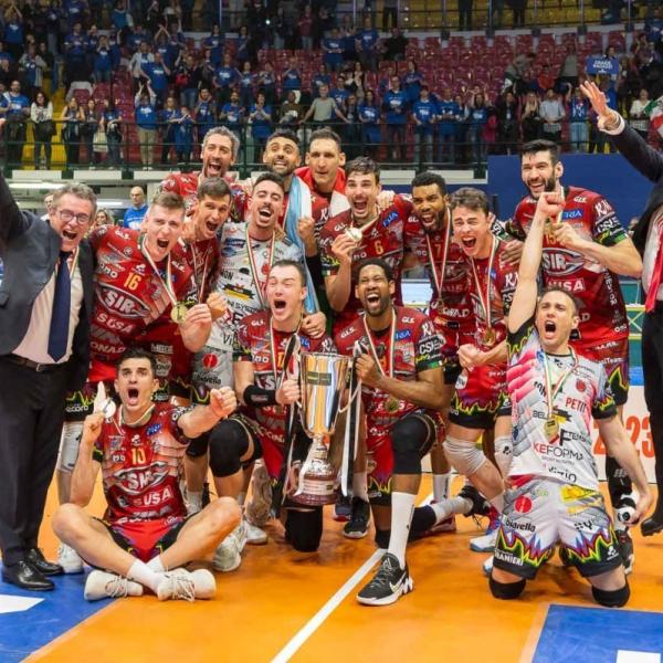 Superlega, la Vir Susa Vim Perugia è campione d’Italia! Agabiti: “L’Umbria vola in alto”