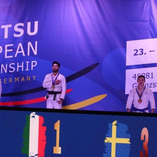 Andrea Calzoni Trionfa nei Campionati Europei di Ju Jitsu 