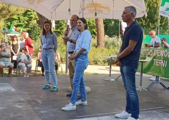 Elly Schlein ricomincia da tre a Terni: festa de l’Unità, campagna per le regionali e lotta a Meloni