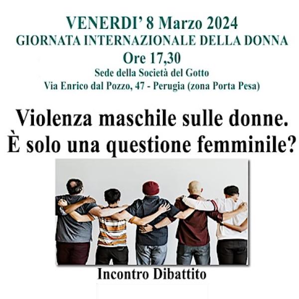 8 Marzo: violenza maschile sulle donne “ È solo una questione femminile?”