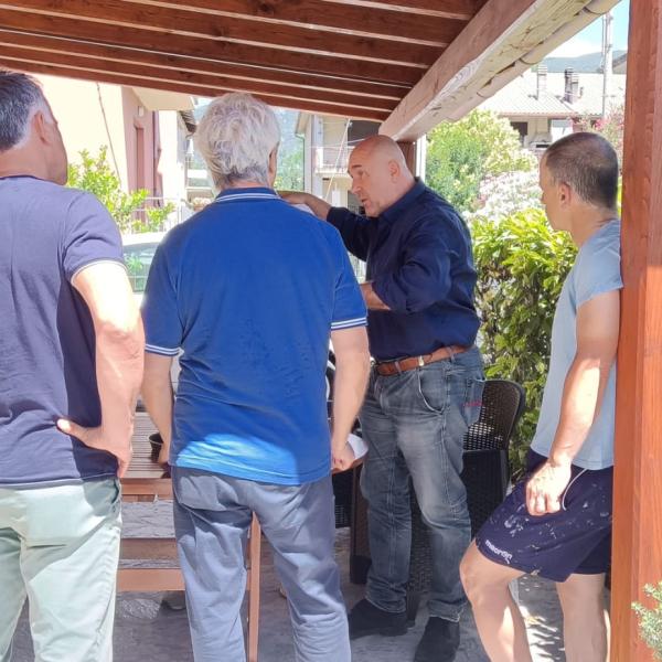 Terni, sindaco Bandecchi visita Prisciano Terni Est