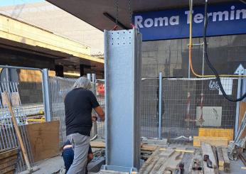 Binario Est Roma termini, buone notizie per i pendolari umbri: quasi conclusi i lavori alla pensilina