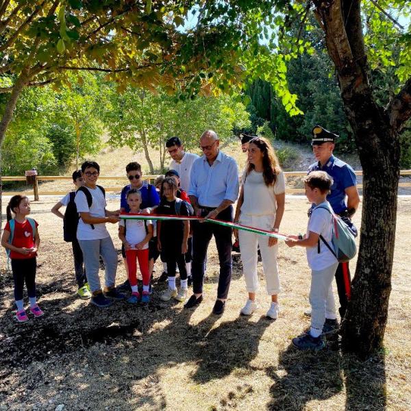 Gualdo Tadino, rinnovata l’area verde di San Guido