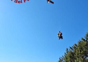 Due turiste francesi soccorse dai Vigili del Fuoco e dall’elisoccorso sul Monte Cucco