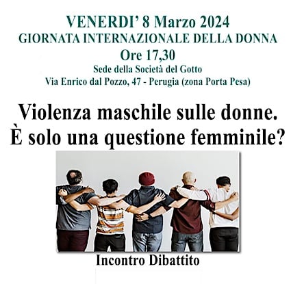 8 Marzo: violenza maschile sulle donne “ È solo una questione femminile?”