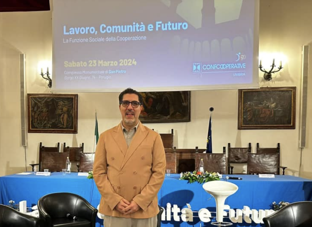 Confcooperative Umbria racconta storie di rinascita e rielegge il presidente