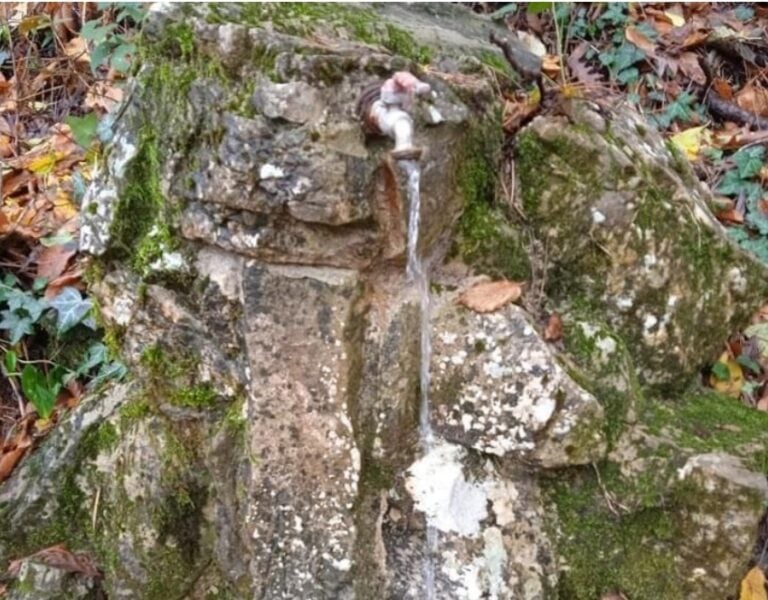 Parco di Coppo, Baldinelli propone una stele in ricordo dell'antica fonte