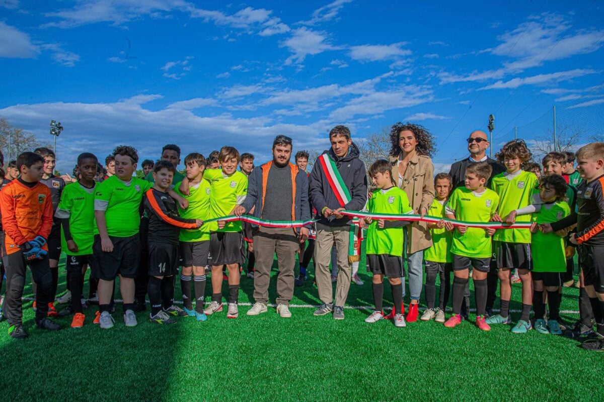 Impianto sportivo di Ponte San Giovanni rinnovato, assessore Clara Pastorelli: "I piccoli atleti sono il futuro dello sport e della società"