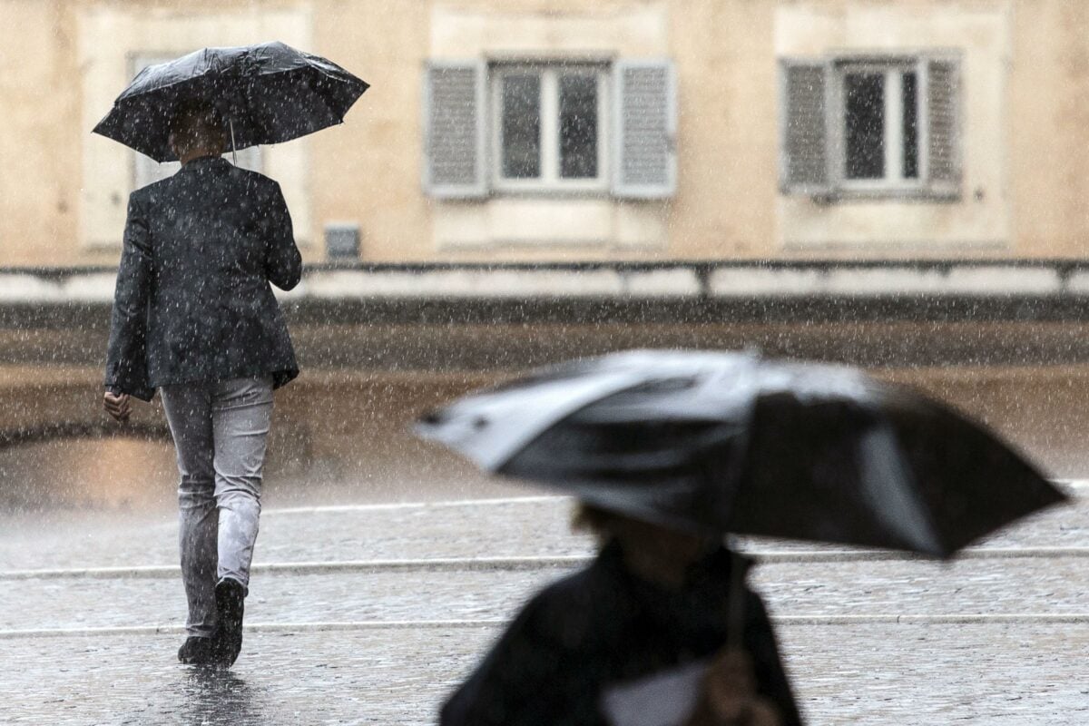 Umbria, in arrivo piogge e forti venti: scatta l'allarte meteo