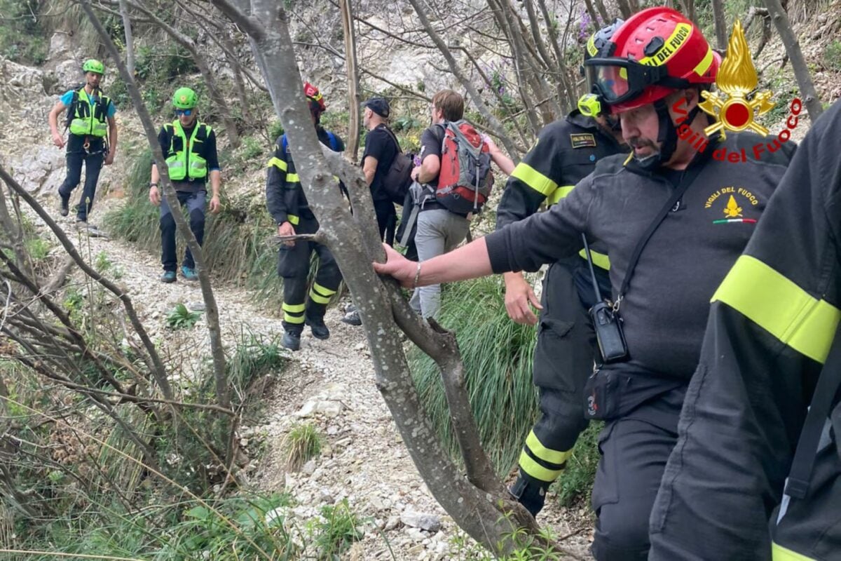 Intervento dei Vigili del Fuoco di Gubbio a Monteleto. Un distaccamento al servizio della comunità. L'eroismo di Umberto Paruccini ucciso dai tedeschi nel 1944