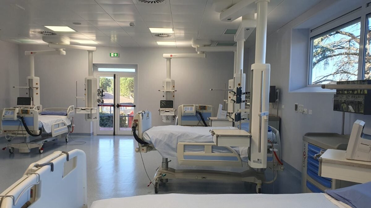 Ospedale di Terni, nuove tecnologie per la terapia intensiva