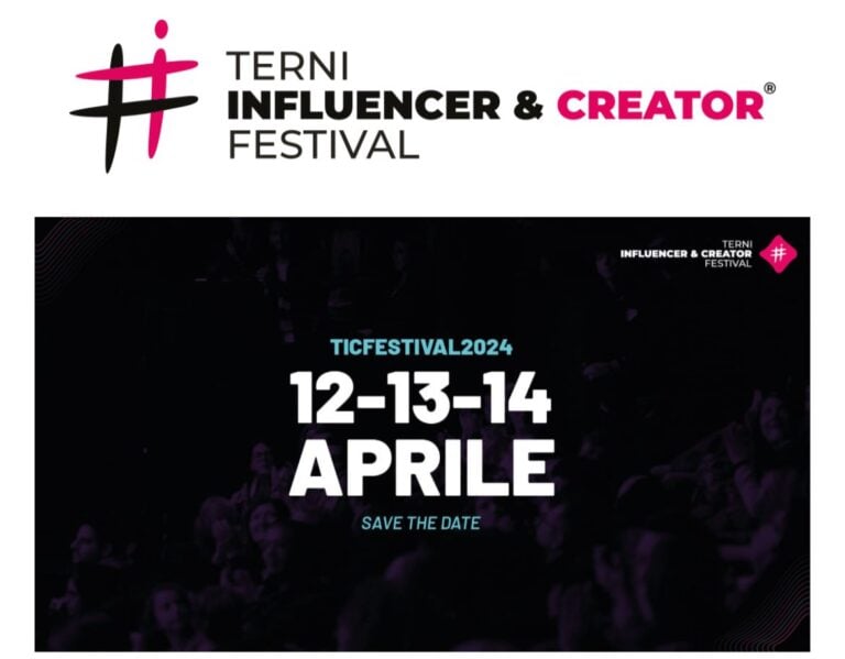 Al via il Tic Festival 2024. A Terni arrivano 130 ospiti tra influencer e creator