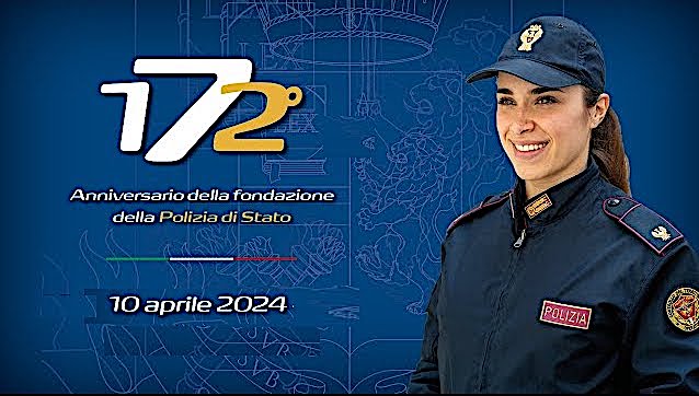 Celebrazione del 172° Anniversario della Polizia di Stato