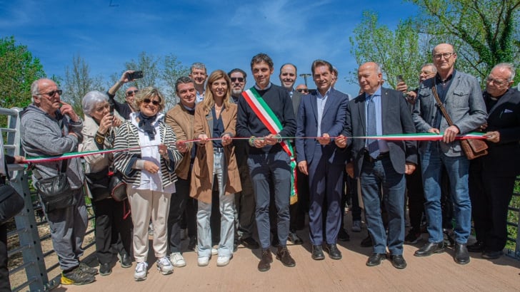 Ponte Felcino, inaugurata la passerella che unisce territori e comunità