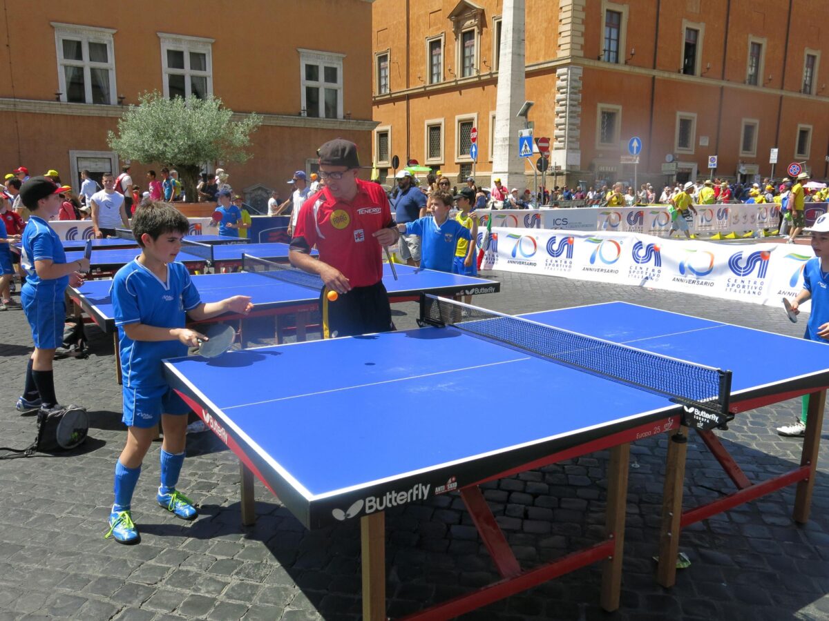 Terni, al via i campionati italiani under di Tennistavolo