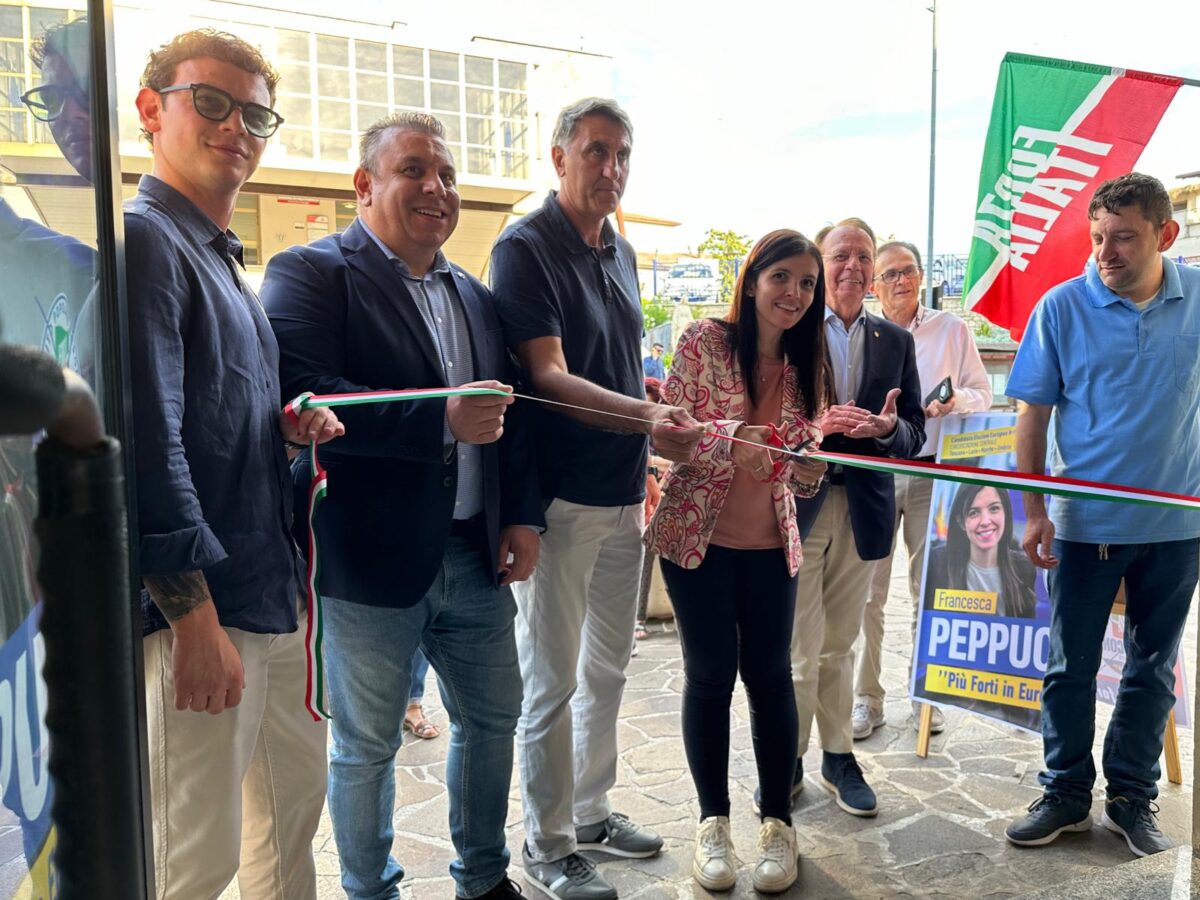 Europee, Peppucci (FI-Ppe) inaugura il secondo comitato elettorale in Umbria: "Frutto di un lavoro di squadra"