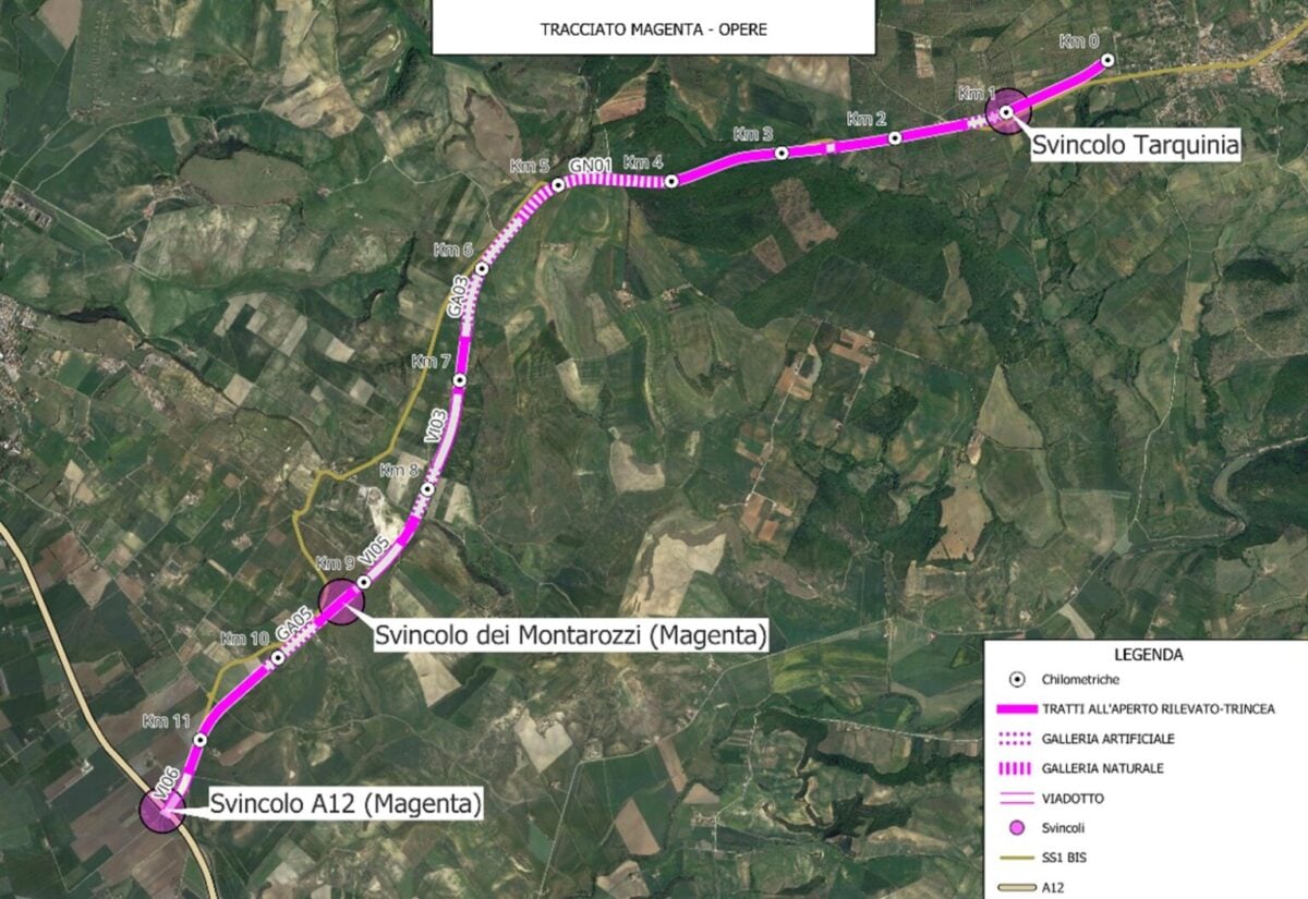 Completamento Terni-Civitavecchia, scelto il tracciato finale. Ma ci vorranno almeno altri 5 anni