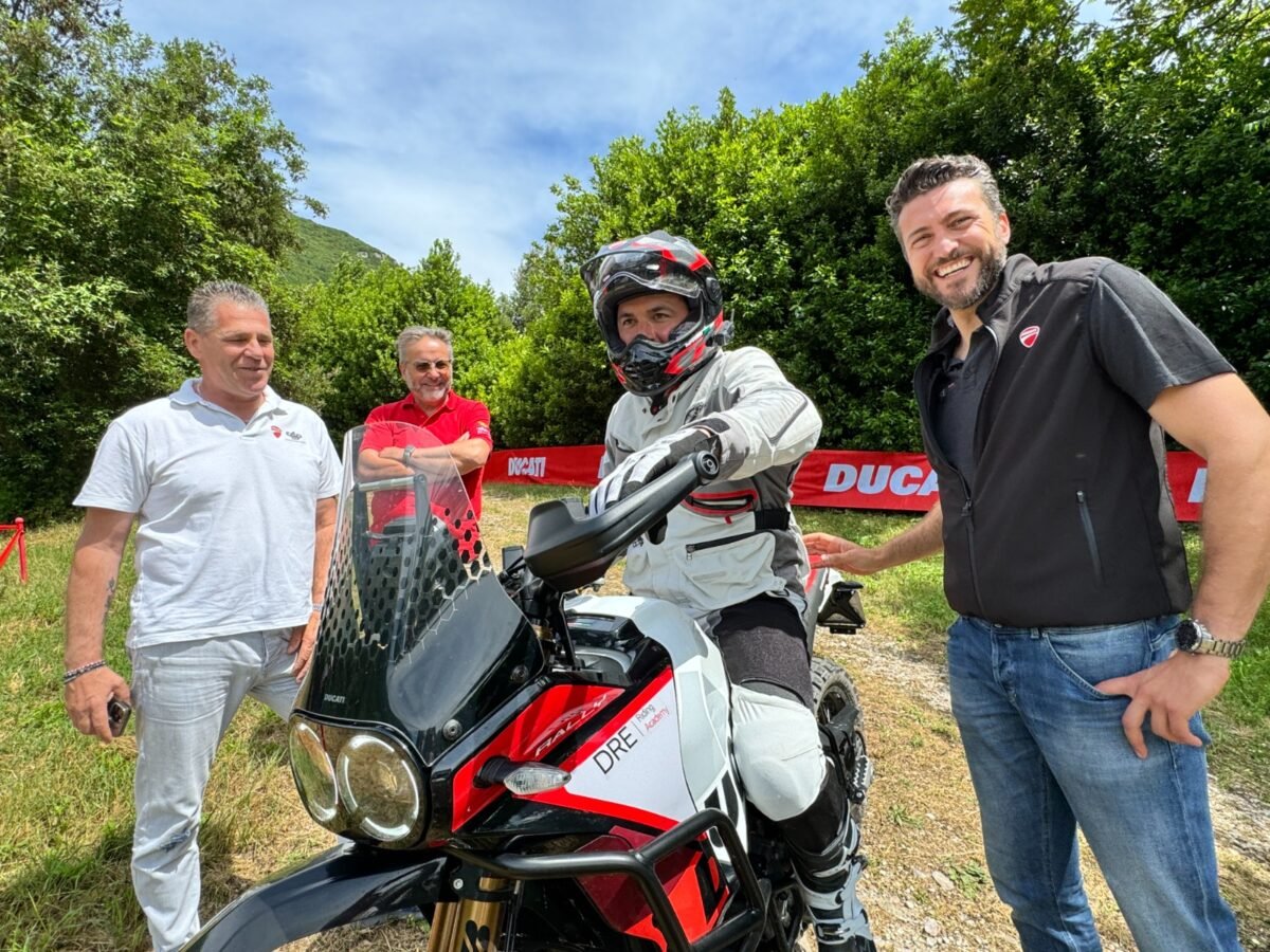 Ducati sceglie Gubbio, al via il DRE Adventure: ecco il programma