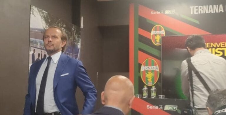 Guida: "Faremo lo stadio nell'anno del centenario della Ternana"